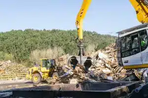 מנוף לפינוי גזם